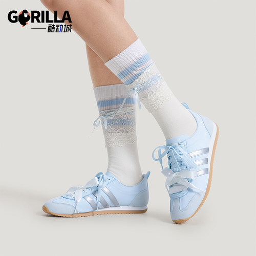 Adidas/阿迪达斯正品2026春季款男女低帮薄底运动休闲鞋KH5559