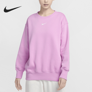 女士加绒圆领保暖休闲运动卫衣DQ5734 新款 632 耐克官方正品 Nike