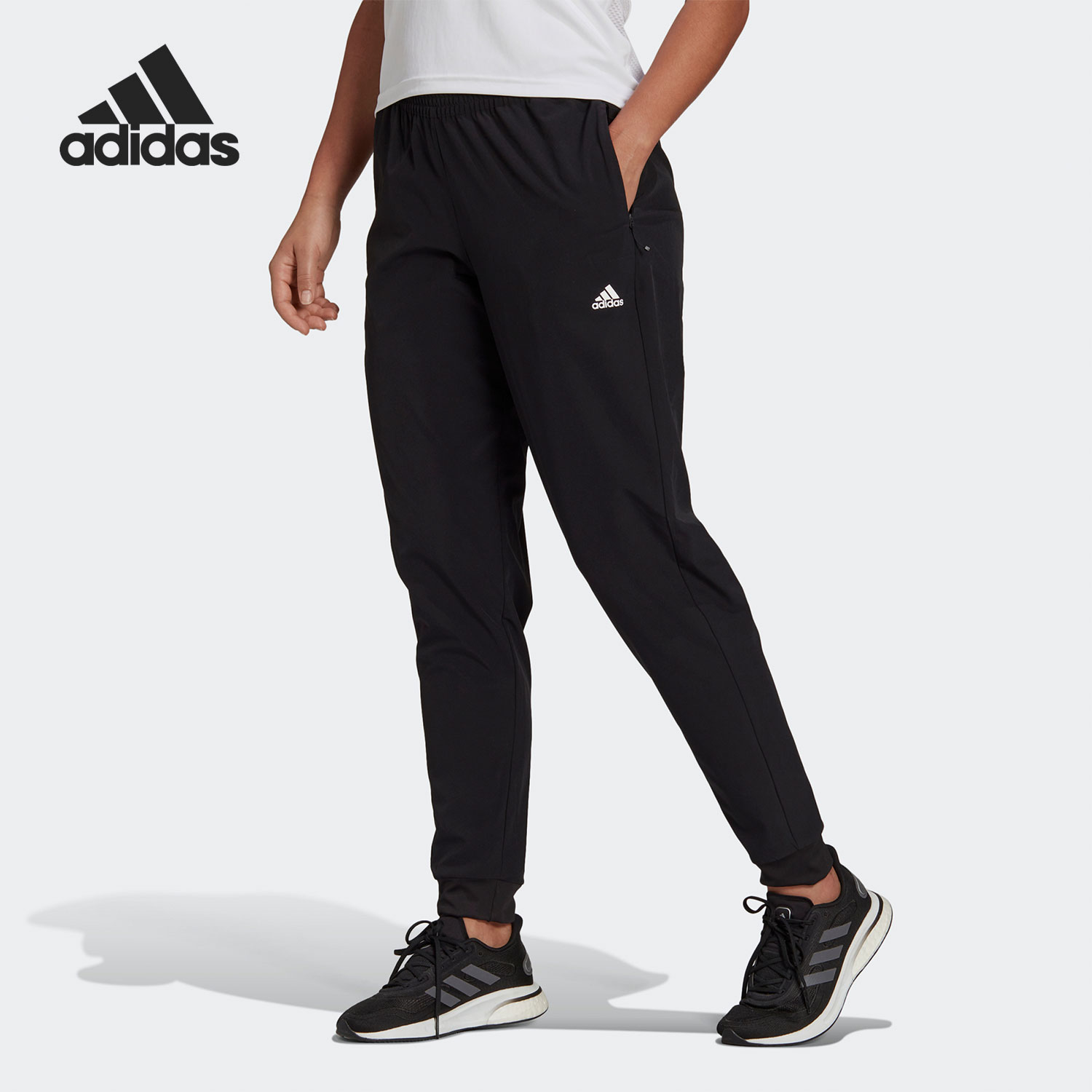 女子Adidas/阿迪达斯运动裤