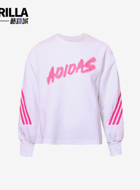 Adidas/阿迪达斯正品2025冬季款儿童日常圆领套头运动卫衣H42577