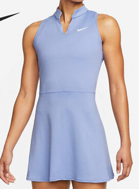 Nike/耐克正品DRI-FIT夏季新款女子运动网球连衣裙DD8731-569