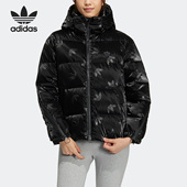 Adidas 女子运动羽绒服HS9510 DOWN 阿迪达斯正品 三叶草AOP