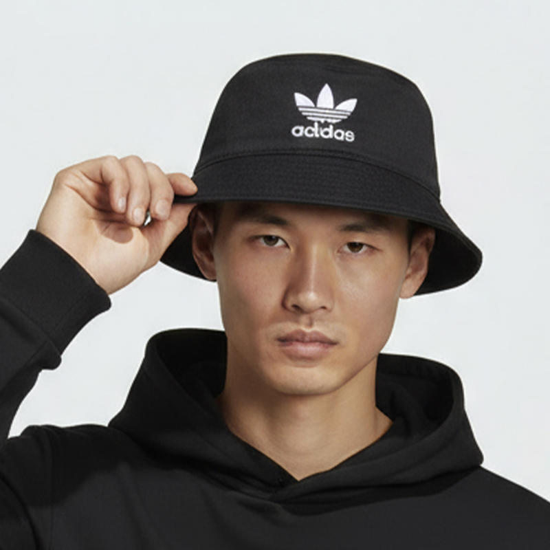 Adidas/阿迪达斯正品三叶草 当季新款男女休闲渔夫帽 FM1336