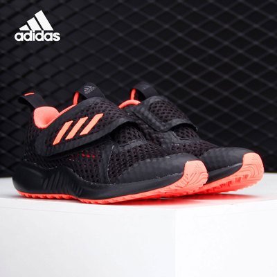 阿迪达斯大童魔术贴运动童鞋