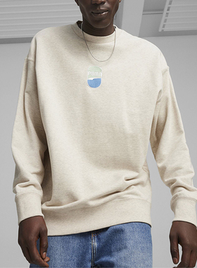 Puma/彪马官方正品DOWNTOWN 180 CREW TR男女圆领卫衣626026-90