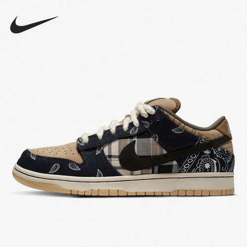 Nike/耐克正品男女同款腰果花印花低帮休闲板鞋CT5053-001