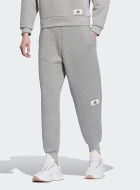 Adidas/阿迪达斯正品冬季新款女子束脚针织运动长裤IP7053