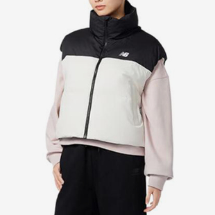 New Balance/NB正品冬季新款女子保暖立领羽绒马甲NJD48022-MIX