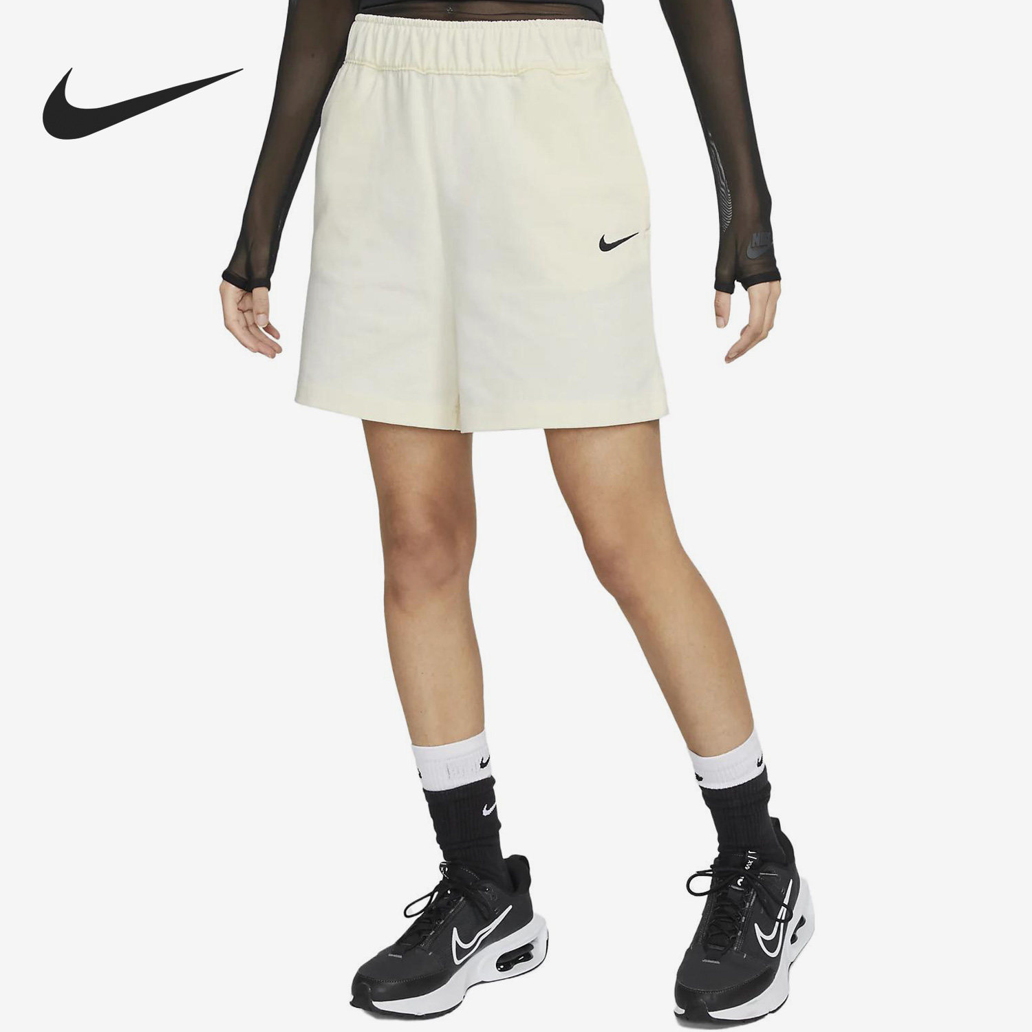 Nike/耐克官方正品夏季新款女子宽松休闲透气运动短裤DM6729-133,运动服/休闲服装,运动中长裤／短裤,淘宝优惠券,粉丝福利购,淘宝优惠卷