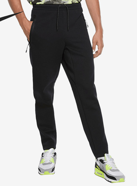 Nike/耐克正品男子时尚针织抽绳透气修身运动训练长裤 CU4502