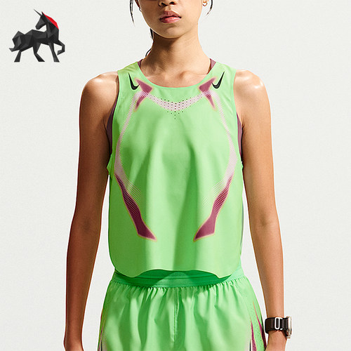Nike/耐克正品AEROSWIFT女士透气跑步运动背心T恤IF3650-336