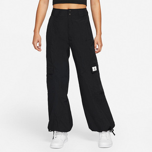 Nike/耐克正品JORDAN女子宽松直筒休闲工装裤袋阔腿裤DM5176-010