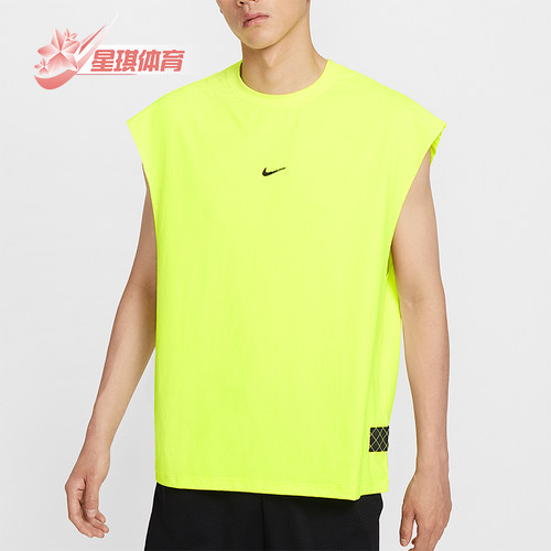Nike/耐克正品夏季男士干爽透气篮球经典运动针织背心HV1889-702