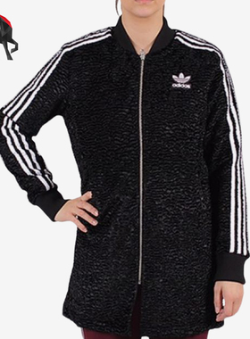 Adidas/阿迪达斯正品三叶草女士宽松时尚经典夹克外套AY6598