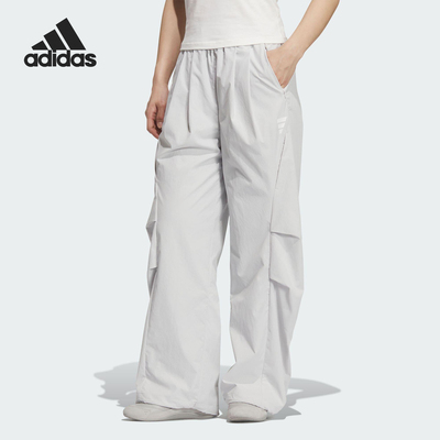 阿迪达斯女士运动宽松耐穿长裤