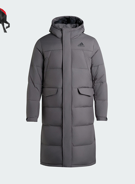 Adidas/阿迪达斯正品V L DOWN PARKA男女连帽保暖羽绒服KF6746