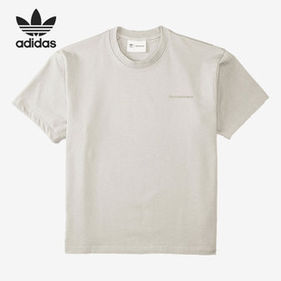 Adidas T恤HG1803 三叶草菲董联名男女运动短袖 阿迪达斯官方正品