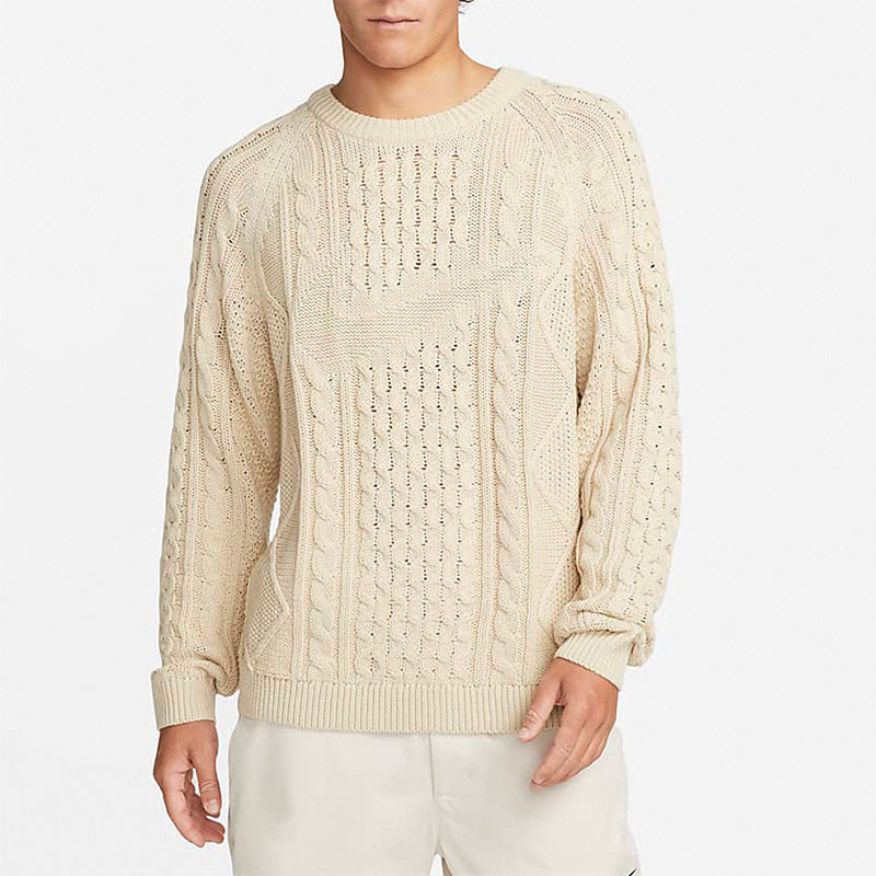 Nike/耐克正品冬季男子运动休闲套头透气针织毛衣 DQ5177-206