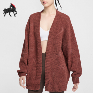 女士宽松柔软保暖针织开衫 Nike 耐克正品 新款 218 FZ1712