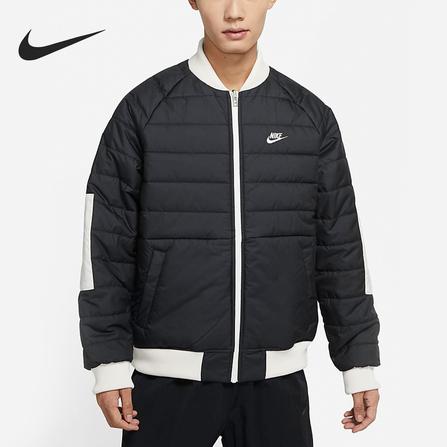 Nike/耐克官方正品冬季新款男子运动保暖双面穿棉服DD6850-030