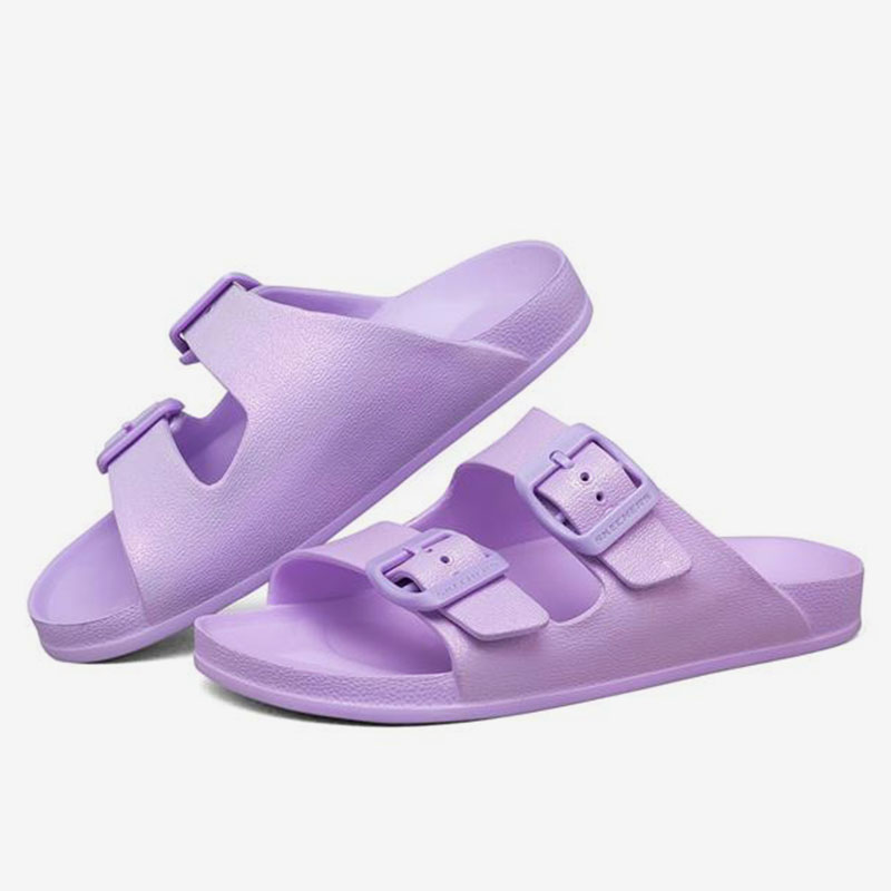 Skechers/斯凯奇正品当季新款大童女孩糖果色舒适休闲凉拖鞋