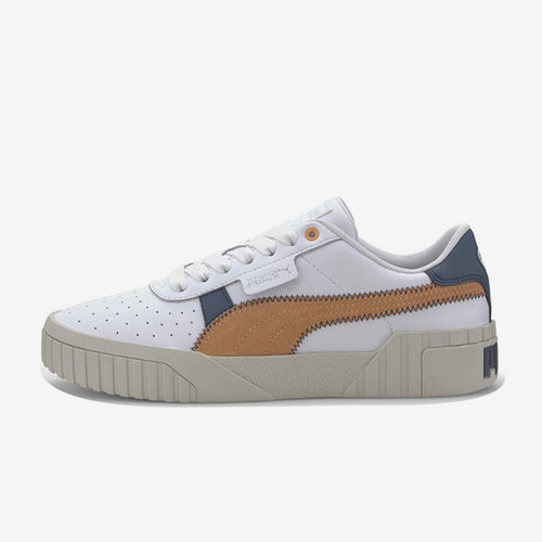 Puma/彪马正品女士圆头系带平跟耐磨防滑低帮板鞋372095-01