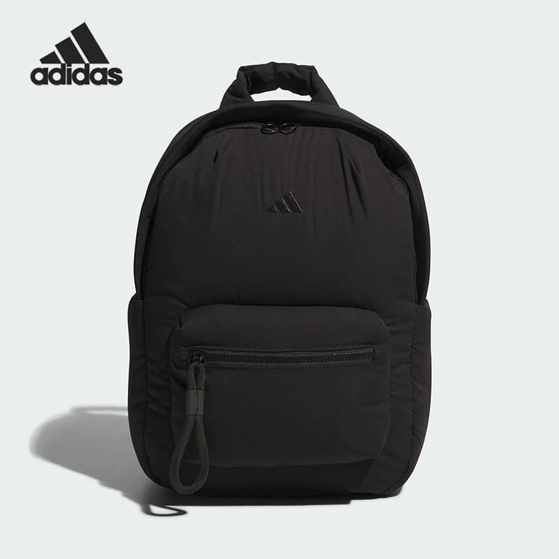 Adidas/阿迪达斯正品2025新款男女运动经典便携户外双肩包JZ4409