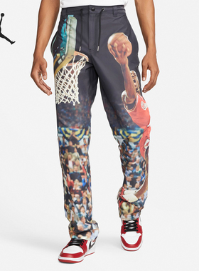 Nike/耐克正品JORDAN男士运动时尚轻盈直筒长裤DJ0182-010