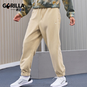 耐克正品 新款 女士刺绣摇粒绒保暖束脚长裤 Nike HQ4877 783