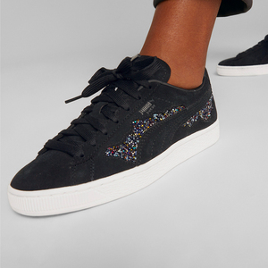 Puma/彪马正品Suede Swarovski联名女士潮流休闲防滑运动板鞋