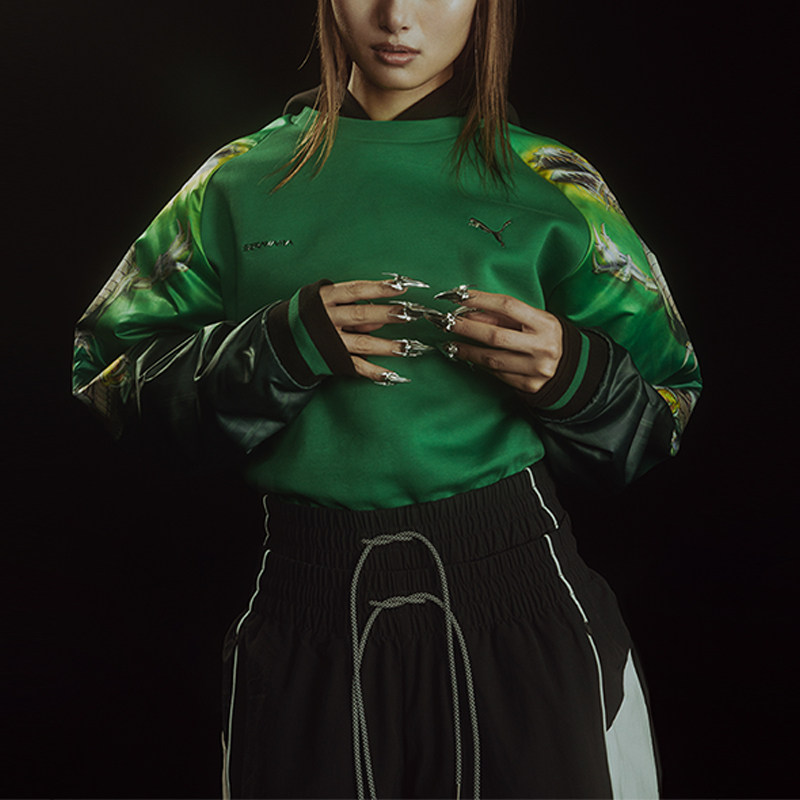 彪马男女同款针织卫衣