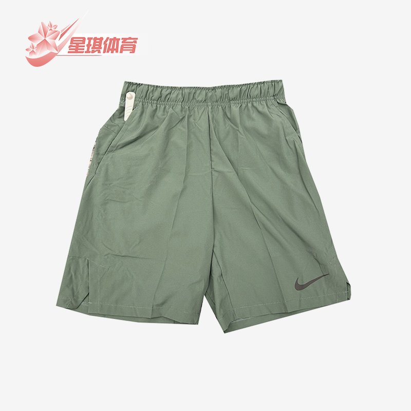 Nike/耐克正品2025男士休闲运动印花透气松紧腰短袖DM6618-338