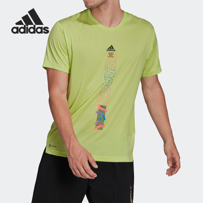 阿迪达斯男士运动休闲T恤