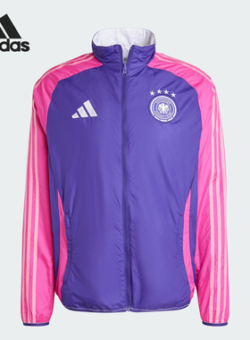 Adidas/阿迪达斯正品德国队男士双面穿足球运动外套IX0405