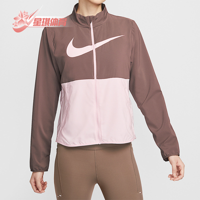 Nike/耐克正品Dri-FIT女士运动梭织跑步轻盈夹克外套HV2648-503
