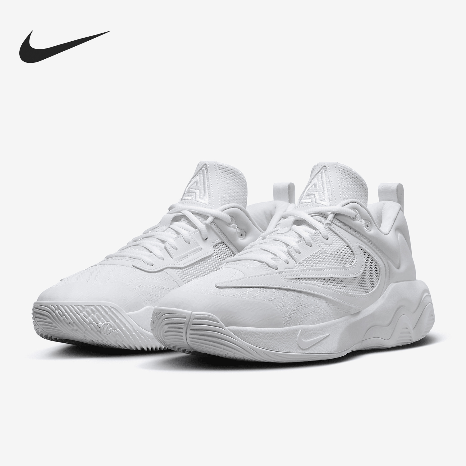 Nike/耐克官方正品2024新款男士系带低帮篮球运动鞋DZ7534-102