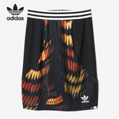 半身裙 Adidas 女子休闲透气耐磨时尚 26夏当季 AJ7287 阿迪达斯正品