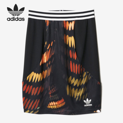 阿迪达斯正品女士半身裙