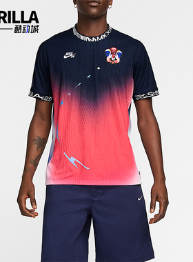 Nike/耐克正品夏季男士透气套头训练潮流复古短袖T恤FZ4066-451