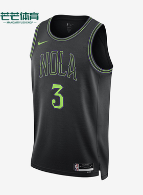 Nike/耐克正品Dri-FIT男士透气复古篮球训练背心T恤DX8511-010