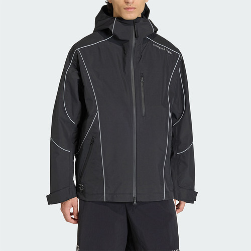 Adidas/阿迪达斯正品三叶草新款男女黑色经典休闲夹克外套JZ0797