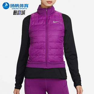 保暖棉马甲DD6085 Nike FIT女士跑步训练经典 THERMA 503 耐克正品