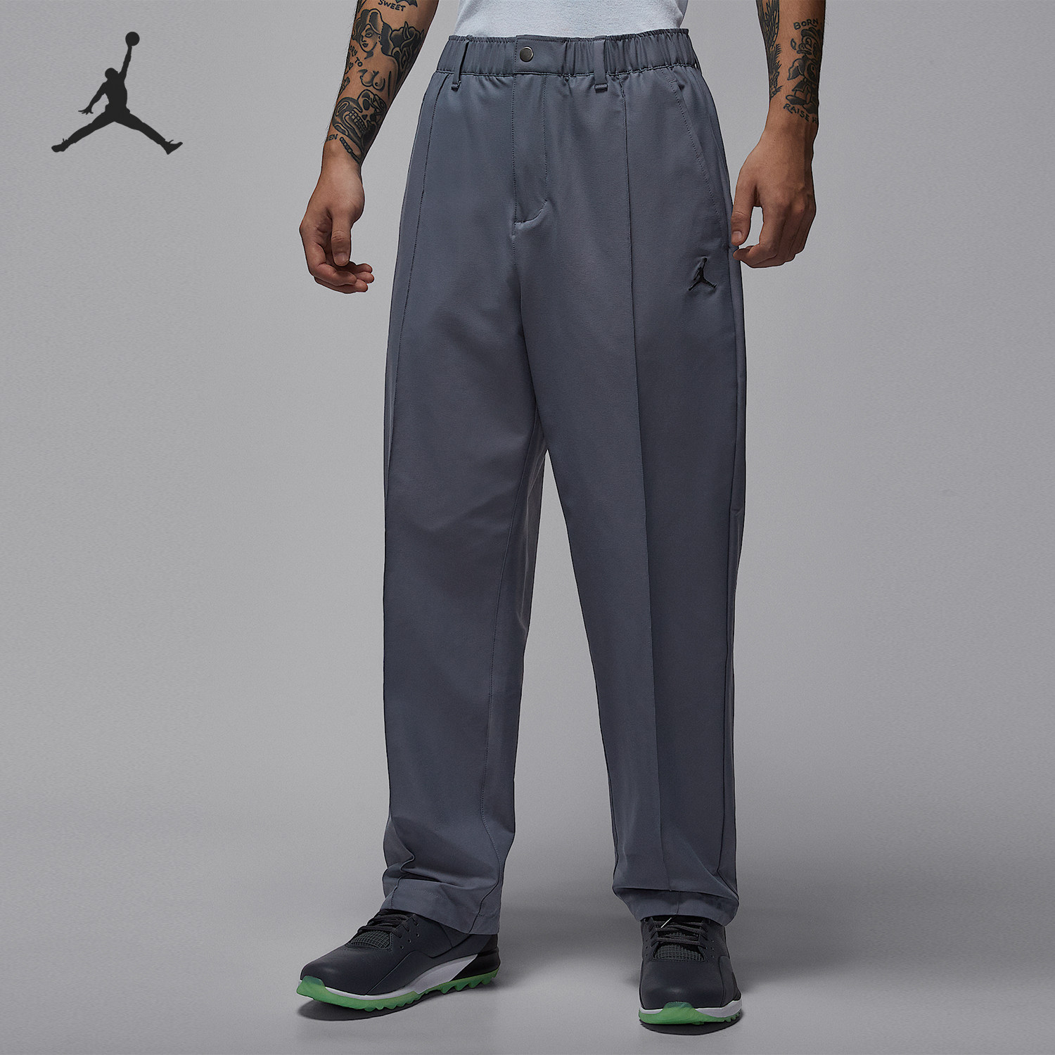 Nike/耐克官方正品JORDAN男士运动梭织刺绣高尔夫长裤HQ8674-075,运动服/休闲服装,运动长裤,淘宝优惠券,粉丝福利购,淘宝优惠卷