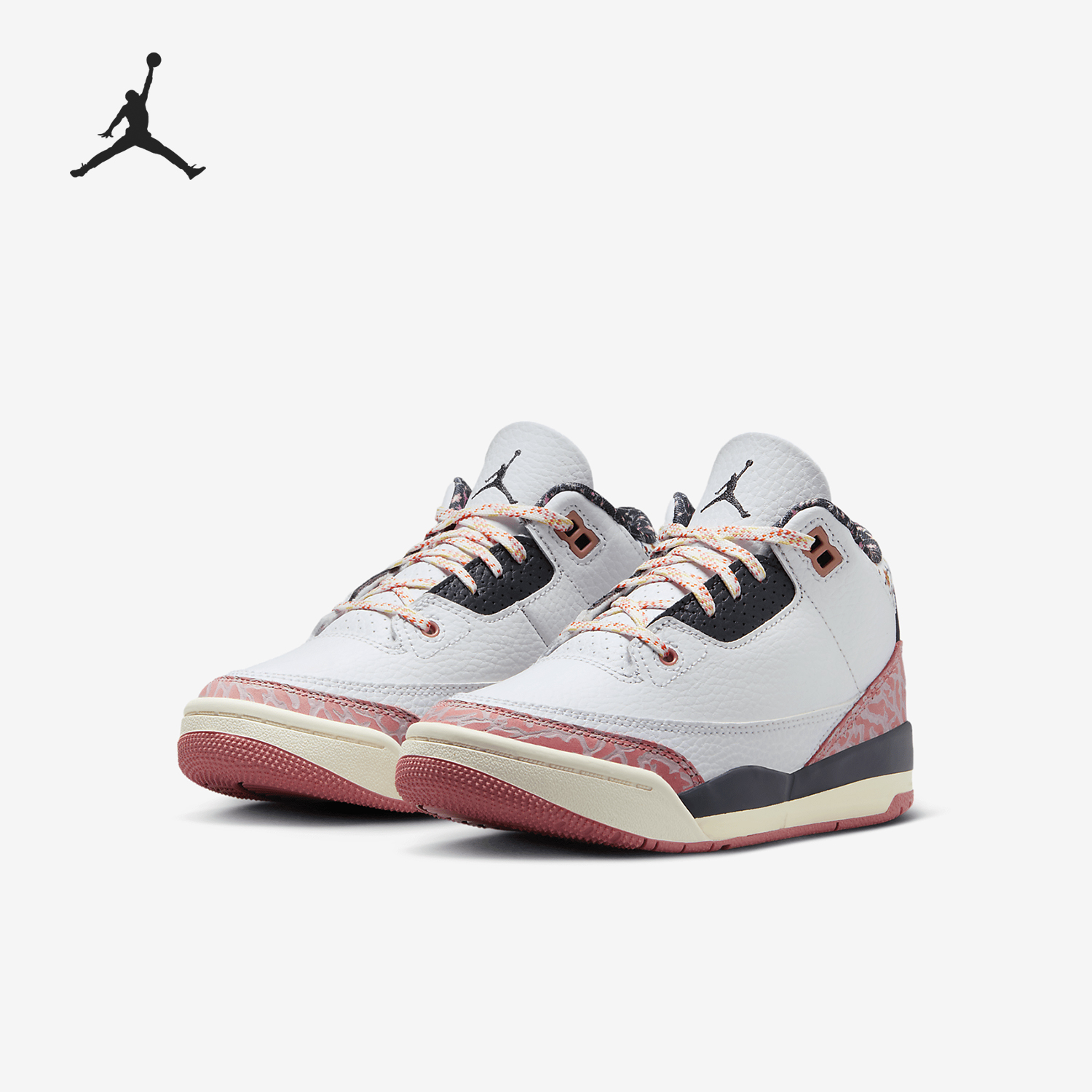 Nike/耐克正品Jordan 3 Retro小童复古运动篮球鞋FQ9174-100