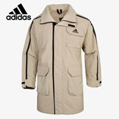 特卖FT2463 棉服断码 DM1977 中长款 阿迪达斯男子正品