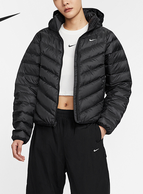 Nike/耐克官方正品Therma-FIT女士经典保暖运动羽绒服HV5106-010