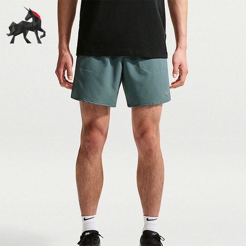 Nike/耐克正品Stride Dri-FIT 男士经典二合一跑步短裤IF2037-382