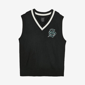 V领无袖 Skechers 男女同款 新款 套头运动背心马甲 斯凯奇正品