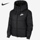 女子运动休闲连帽保暖棉服CV8668 Nike 新款 当季 010 耐克正品