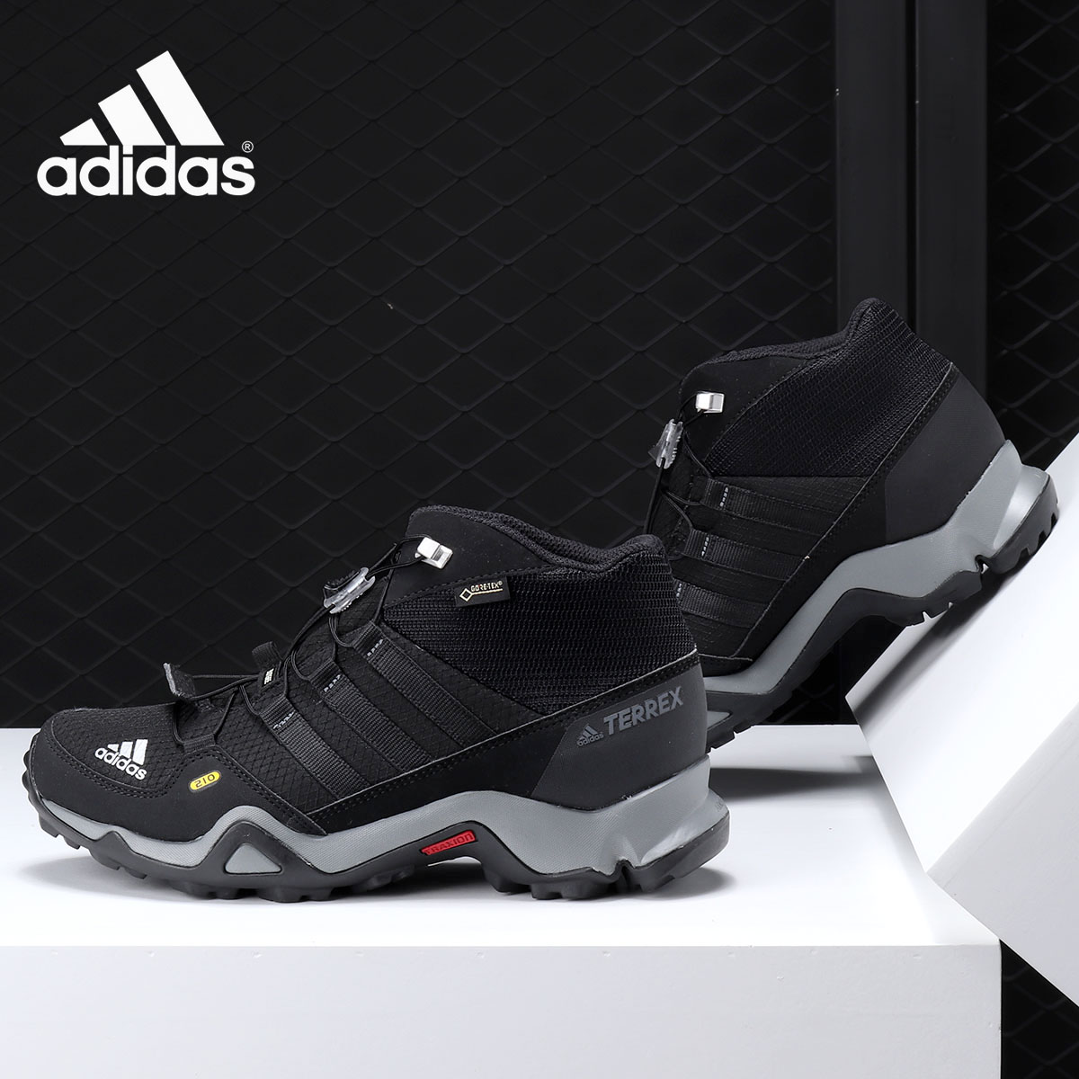 Adidas/阿迪达斯正品 TERREX MID GTX 男童休闲户外运动鞋BB1952